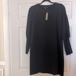 Jcrew black sweater dress Size S